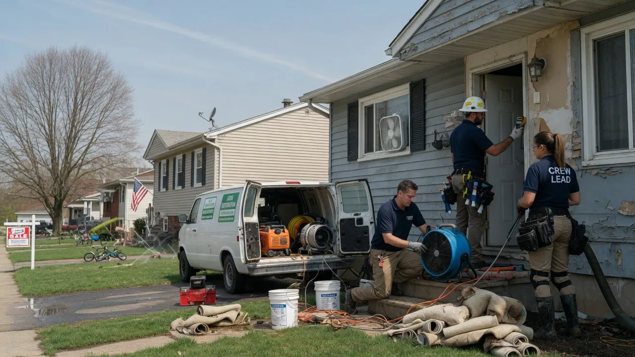 Flood Cleanup in Lakeview, OH near me