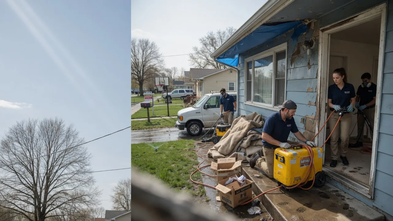 Basement Flood Cleanup in Lakeview, OH near me
